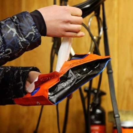 Carr Day Guants Neteja Cuir 10 Unitats | Guadarnés per a cavalls