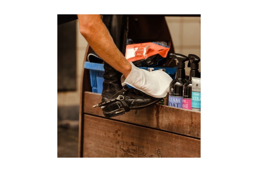 Carr Day Guants Neteja Cuir 10 Unitats | Guadarnés per a cavalls