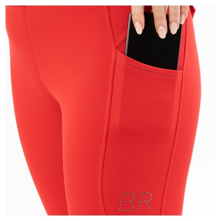 Mallas Mujer BR Jolie Culera Silicona Tango Red | Pantalones para jinetes