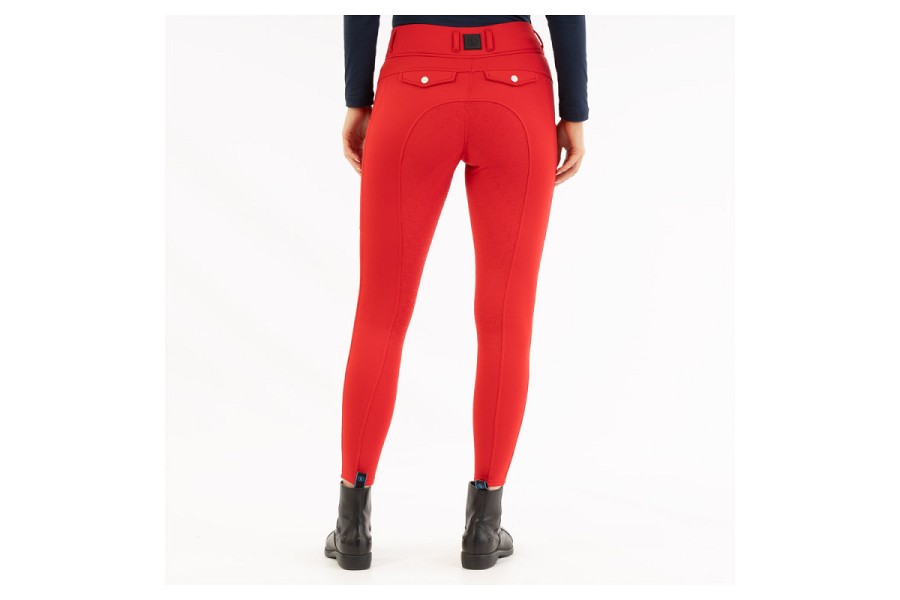 Mallas Mujer BR Jolie Culera Silicona Tango Red | Pantalones para jinetes