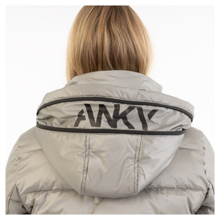 Chaqueta Mujer ANKY Padded Silver | Jinetes