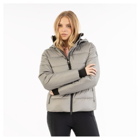 Chaqueta Mujer ANKY Padded Silver | Jinetes