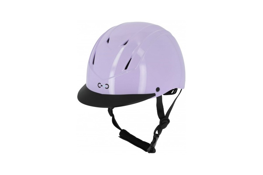 Casco Riding World Topy Lila Mate | Seguridad para jinetes