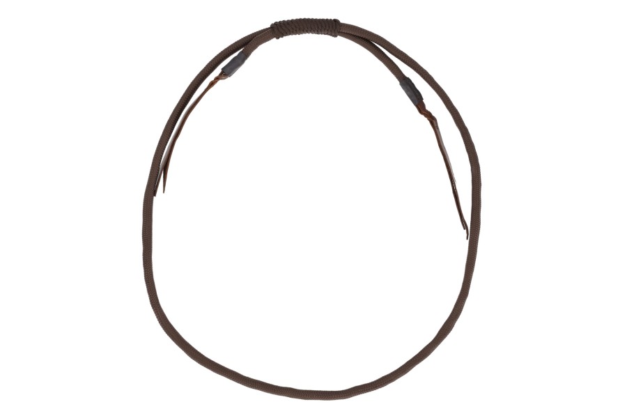 Collar Caballo Cuerda Ajustable QHP Liberta Marrón | Más disciplinas para