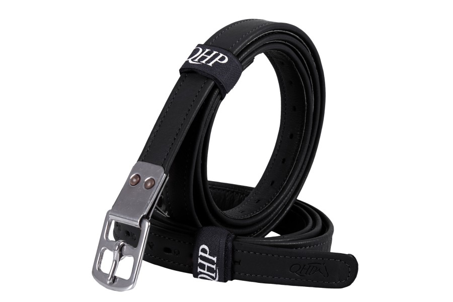 Aciones Estribo Ingles QHP Ultra Fuerte Negro | Complementos sillas de