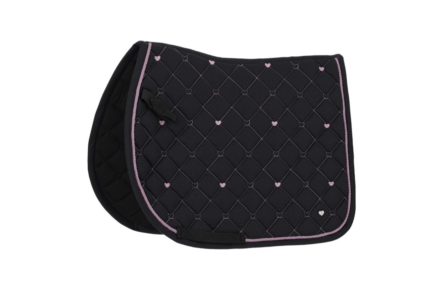 Sudadero Uso General QHP Lize Negro/Violeta | Complementos sillas de