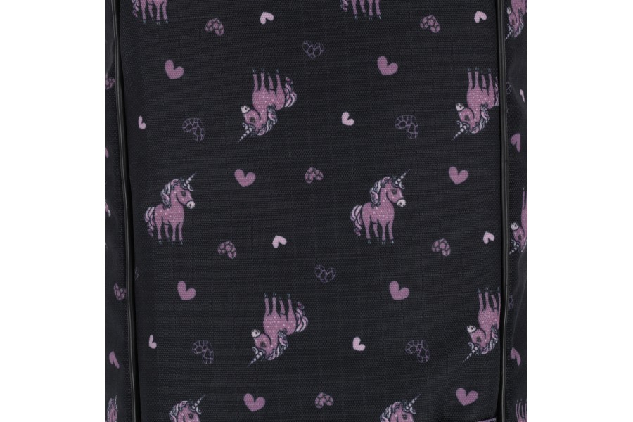 Bossa Funda Botes QHP Lize Negra/Violeta | Botes per a genets