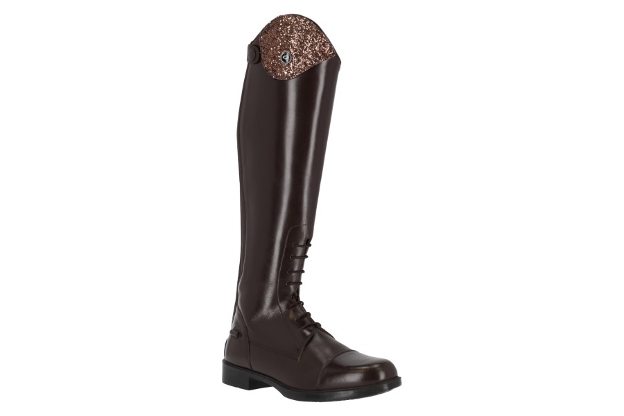 Botas QHP Romy Junior Marrón | Botas para jinetes