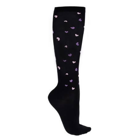 Mitjons QHP Lize Negra/Violeta 2 Parells | Complements per a genets 2