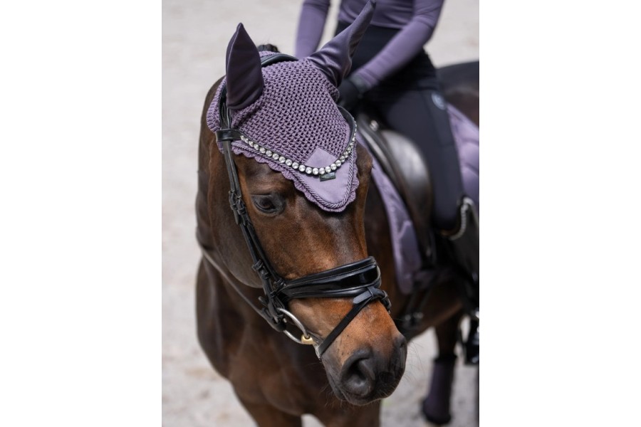 Orelleres Equestrian Stockholm Dark Violet | Cabeçades o morralles per a