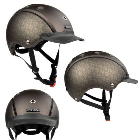 Casco CAS CO Choice Iconic Marrón Starlit | Seguridad para jinetes