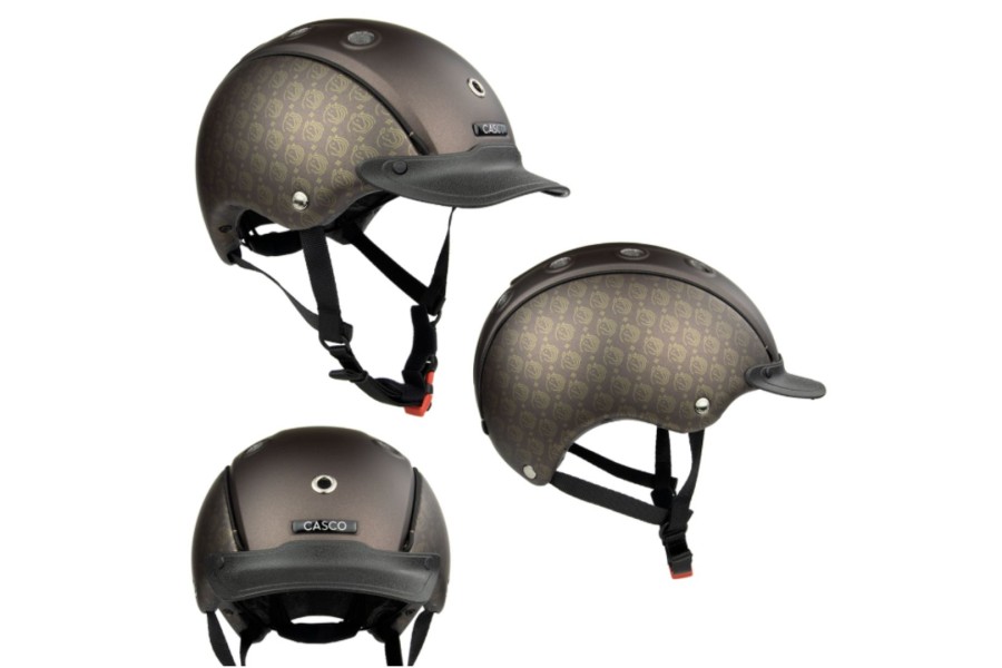 Casco CAS CO Choice Iconic Marrón Starlit | Seguridad para jinetes