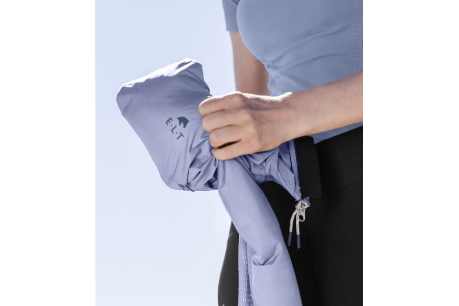 Chaqueta Mujer ELT Porto Azul Gris | Jinetes