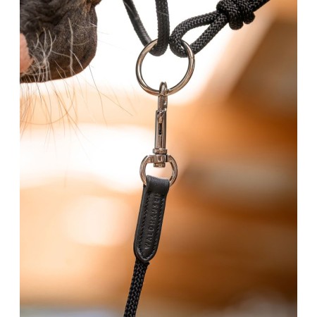 Ramal Caballo Doma Natural Ligero 4 Metres Negro | Cabezadas para caballos