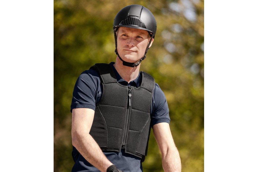 Protector SWING P24 Max Con Cremallera Adulto Negro | Seguridad para