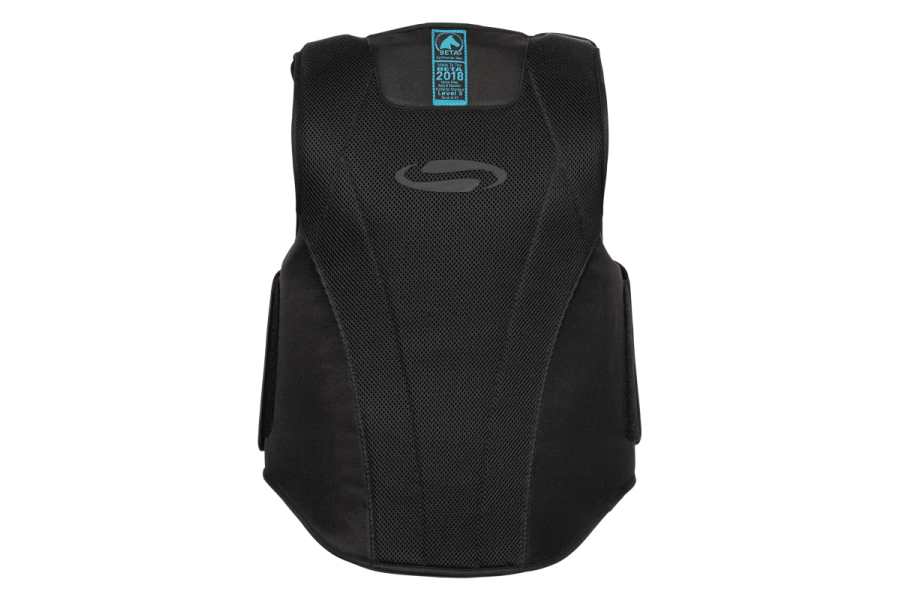 Protector SWING P24 Max Con Cremallera Niño/a Negro | Seguridad para