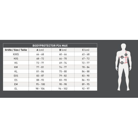 Protector SWING P24 Max Amb Cremallera Adult Negre | Seguretat per a genets