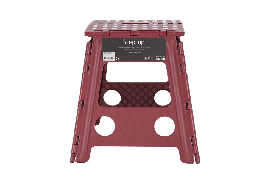 Escalera Taburete Plegable QHP Burdeos 39Cm | Instal·lacions per a cavalls