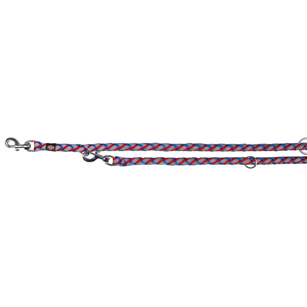 Ramal Cavo Reflectante S-M Azul-Rojo para perros | Calvet Animales y Plantas