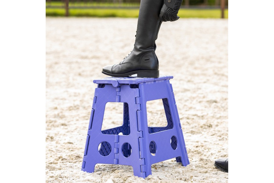 Escalera Taburete Plegable QHP Passion FLower 39Cm | Instalaciones para