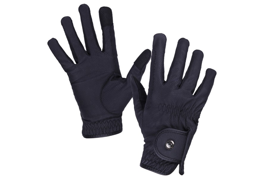 Guantes QHP Invierno Force Negro | Jinetes