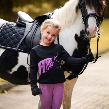 Guants QHP Lize Negre/Violeta | Genets 2