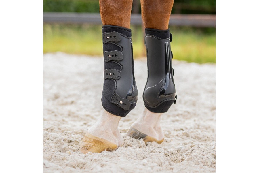 Protectors QHP Champion Negre | Proteccions per a cavalls