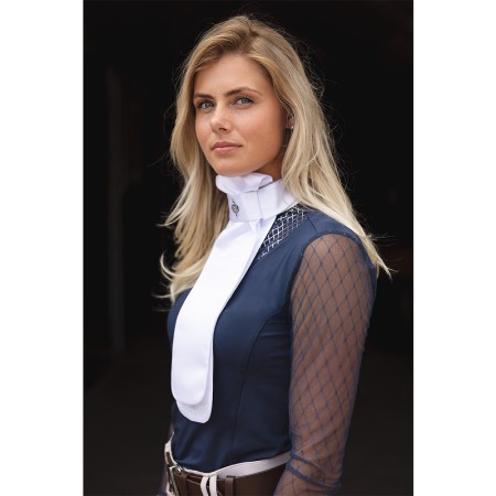 Plastrón ANKY Prospect Blanco/Plata