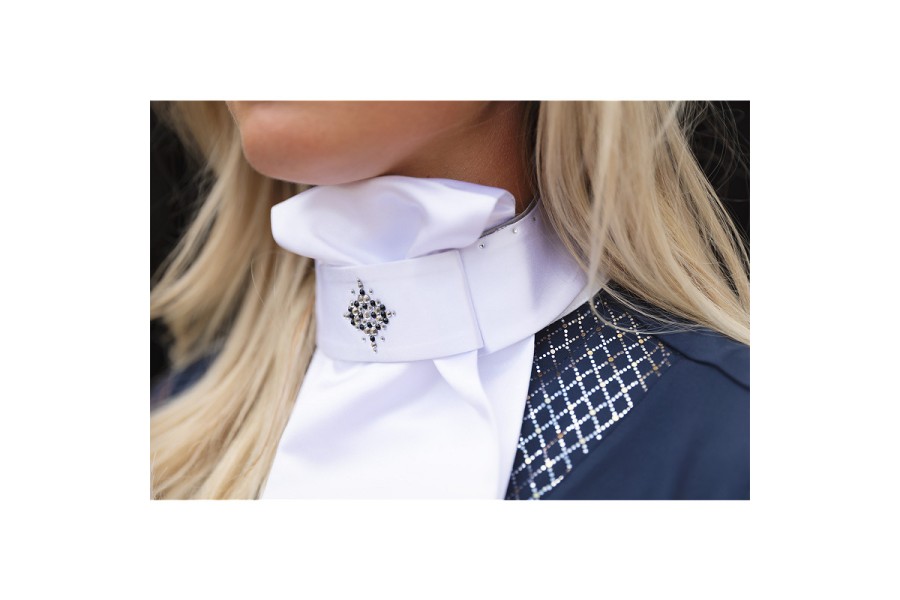 Plastrón ANKY Prospect Blanc/Plata