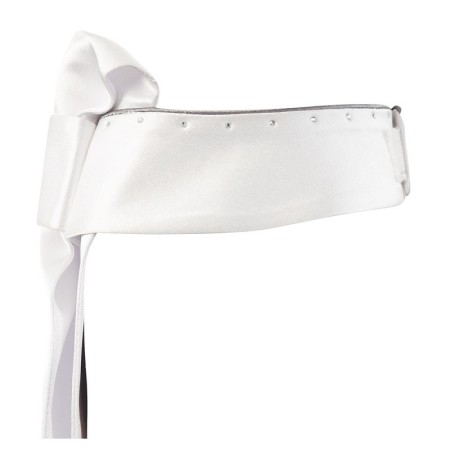 Plastrón ANKY Prospect Blanco/Plata