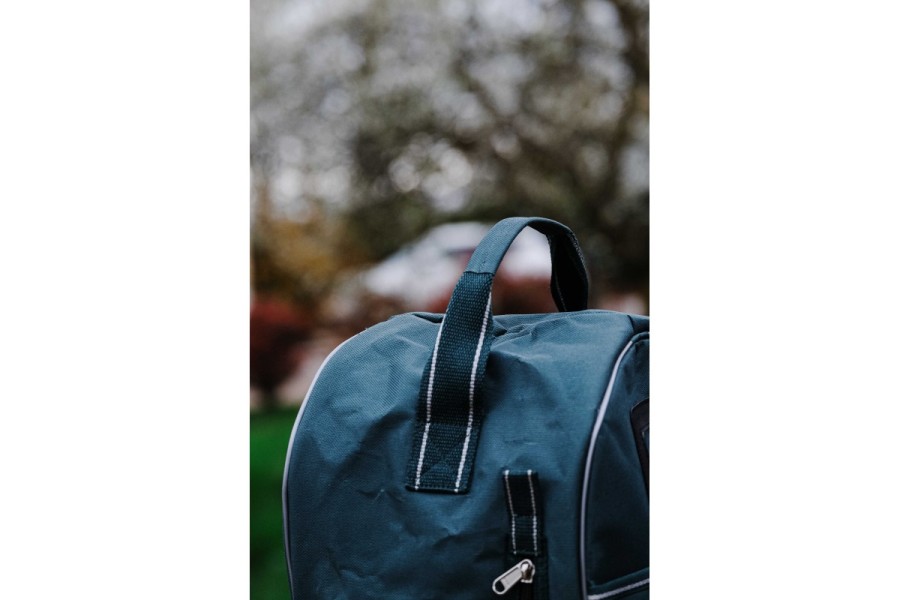 Bossa Funda Casc Riding World Verd Fosc