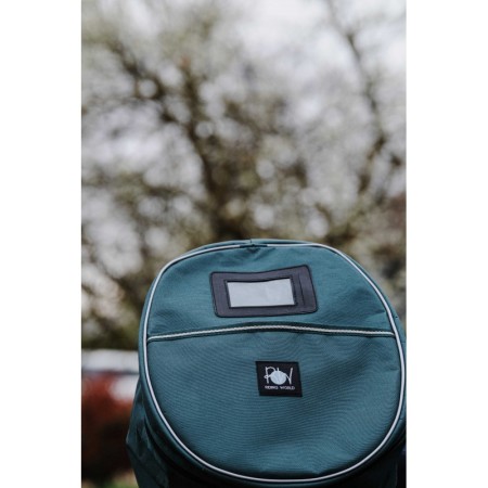 Bolsa Funda Casco Riding World Verde Oscuro