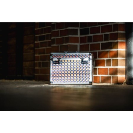 Caja Guarda Cepillos HKM Gloss Efecto Arcoíris | Guadarnés para caballos