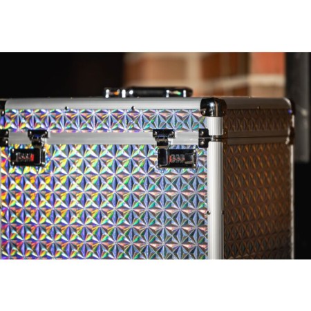 Caja Guarda Cepillos HKM Gloss Efecto Arcoíris | Guadarnés para caballos