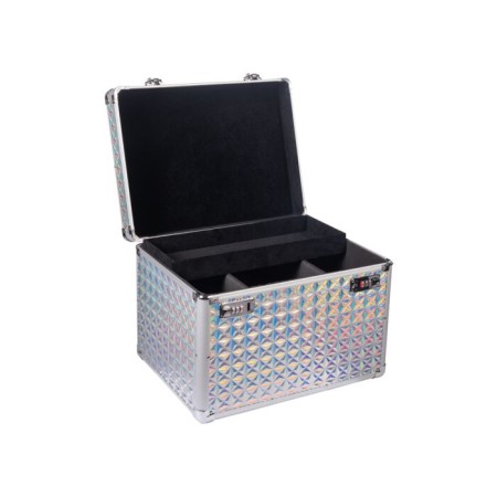 Caja Guarda Cepillos HKM Gloss Efecto Arcoíris | Guadarnés para caballos