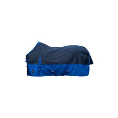 Manta Caballo Exterior HKM Chester 600D 300G Azul Marino 2