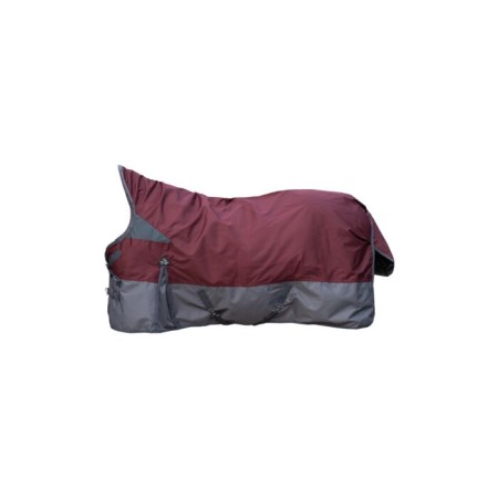 Manta Cavall Exterior Coll Alt HKM Yukon 600D 200G Vermell