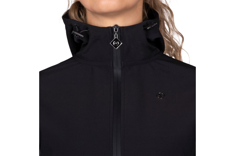 Chaqueta Impermeable QHP Dyla Negra | Jinetes