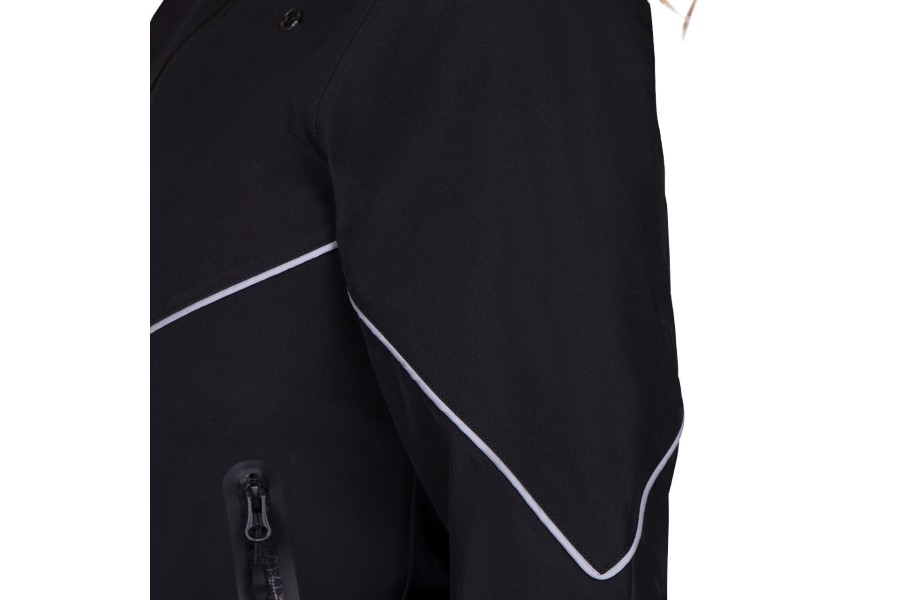 Chaqueta Impermeable QHP Dyla Negra | Jinetes
