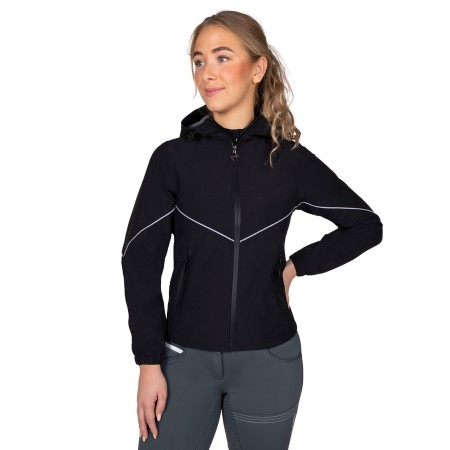 Jaqueta Impermeable QHP Dyla Negra | Genets