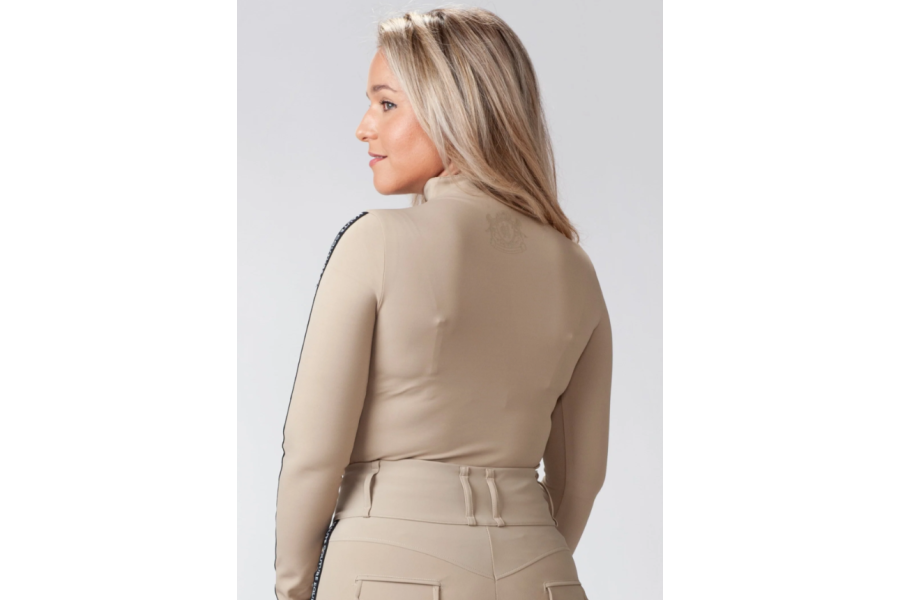 Base Layer Haute Blackline Manga Larga Arena | Jinetes