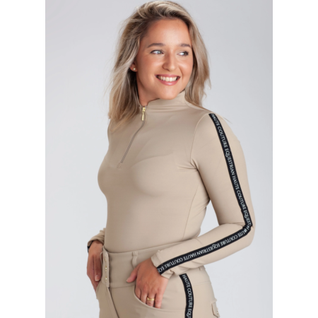 Base Layer Haute Blackline Manga Larga Arena | Jinetes