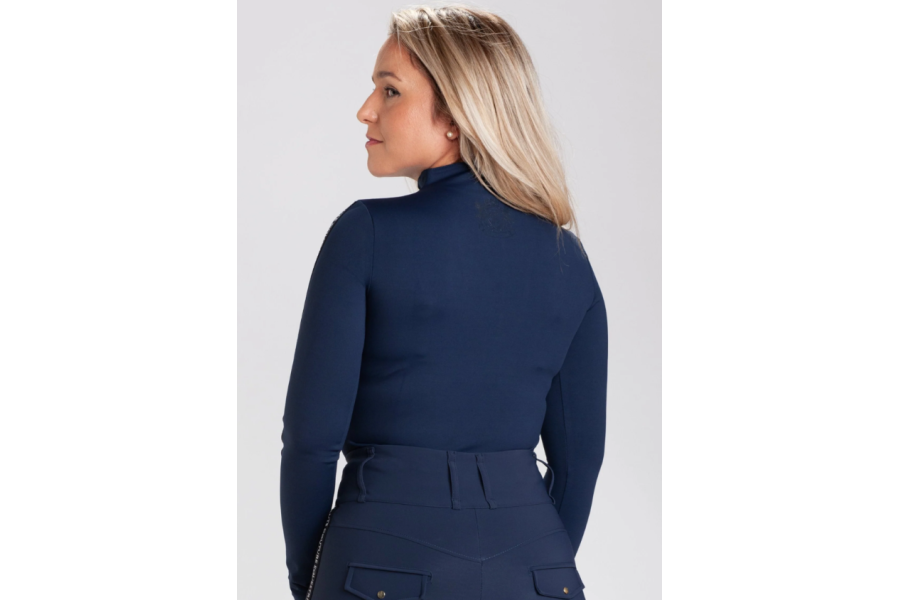 Base Layer Haute Blackline Màniga Llarga Navy | Genets