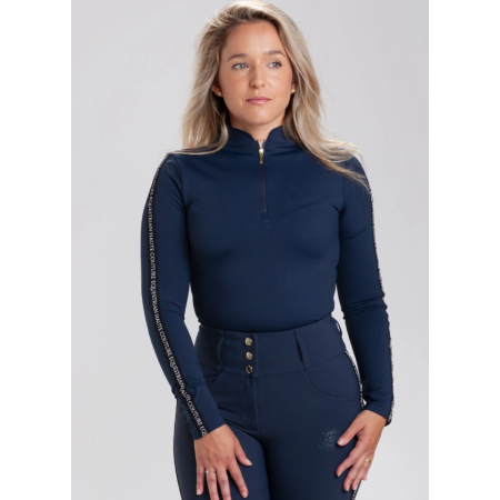 Base Layer Haute Blackline Màniga Llarga Navy 2