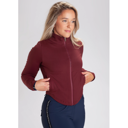 Jaqueta Softshell Haute Silhouettes Burgundy | Genets