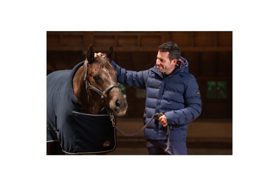 Chaqueta Hombre HKM Hamburg Azul Marino | Jinetes