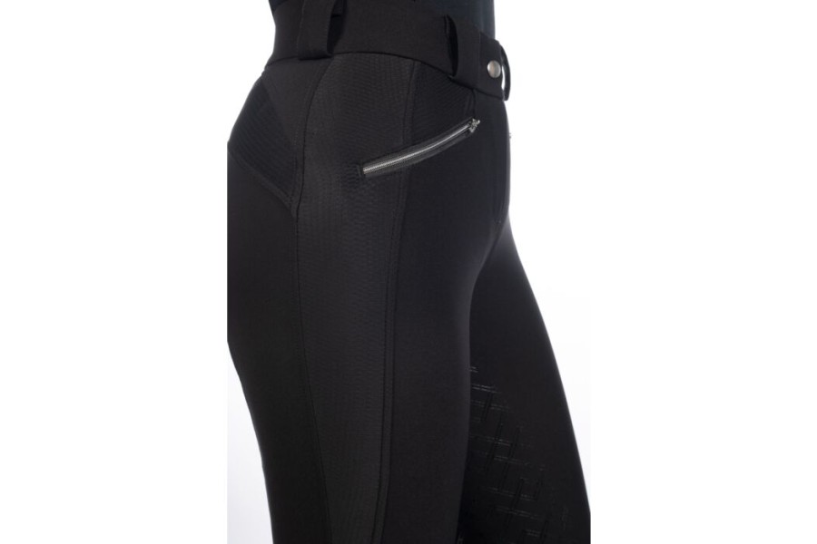 Pantalones Mujer HKM Harbour Island Silicona Negro | Pantalones para