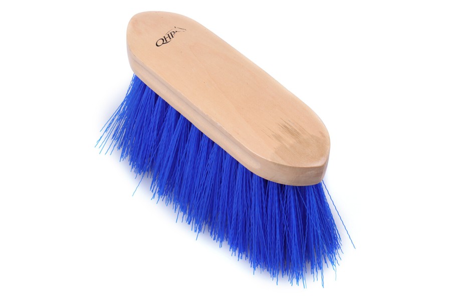 Cepillo Caballo QHP Largo Azul Cobalto | Salud e higiene para caballos