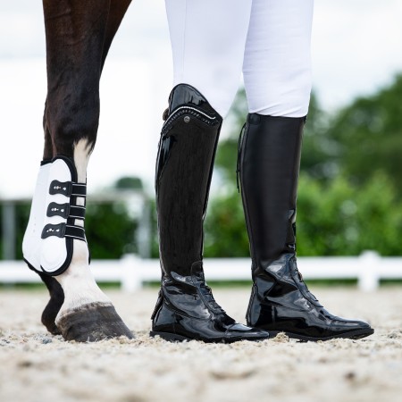 Botas QHP Lamira Junior Negra | Botas para jinetes