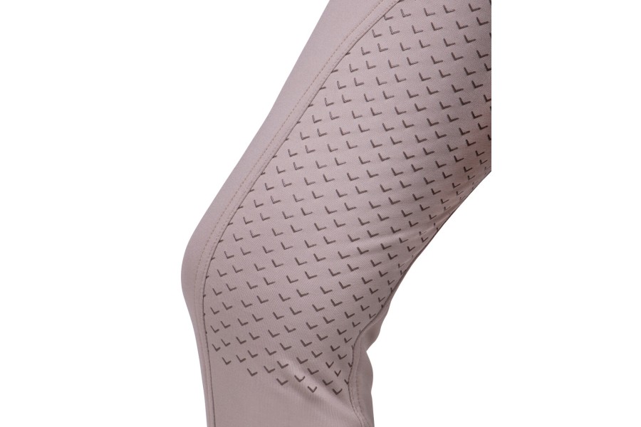 Pantalons Nen/a QHP Emma Júnior Full Grip Beig